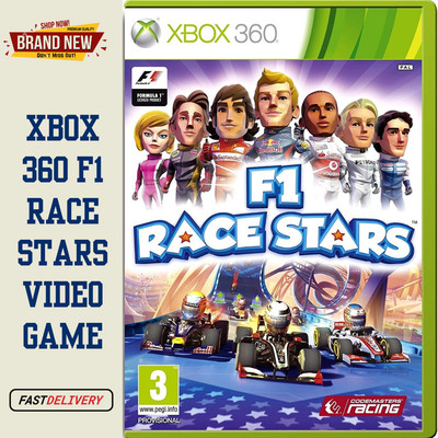 F1 Race Stars Microsoft Xbox 360, 2012 Video Game All Teams & Stars Brand New