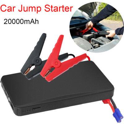 Portable Car Jump Starter Pack Booster Box 20000mAh Battery Charger Power Bank