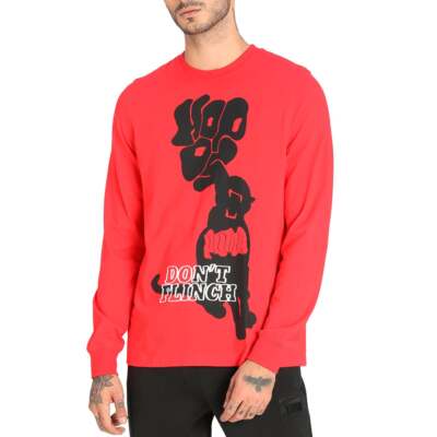 

Футболка мужская красная повседневная Puma Scouted Ls 532121-02, Красный, Puma Scouted Ls Tee