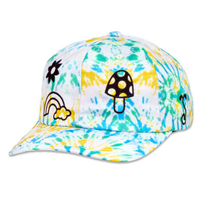 Grassroots California FAB Shapes Tie Dye Dad Hat