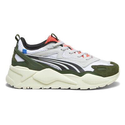 Мужские белые кроссовки Puma RsX Efekt на шнуровке Повседневная обувь 39075505