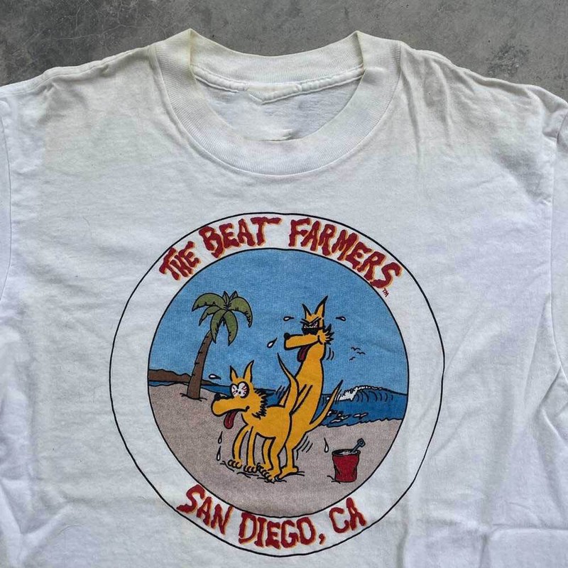 The Beat Farmers Punk Rock Band Shirt Short Sleeve White