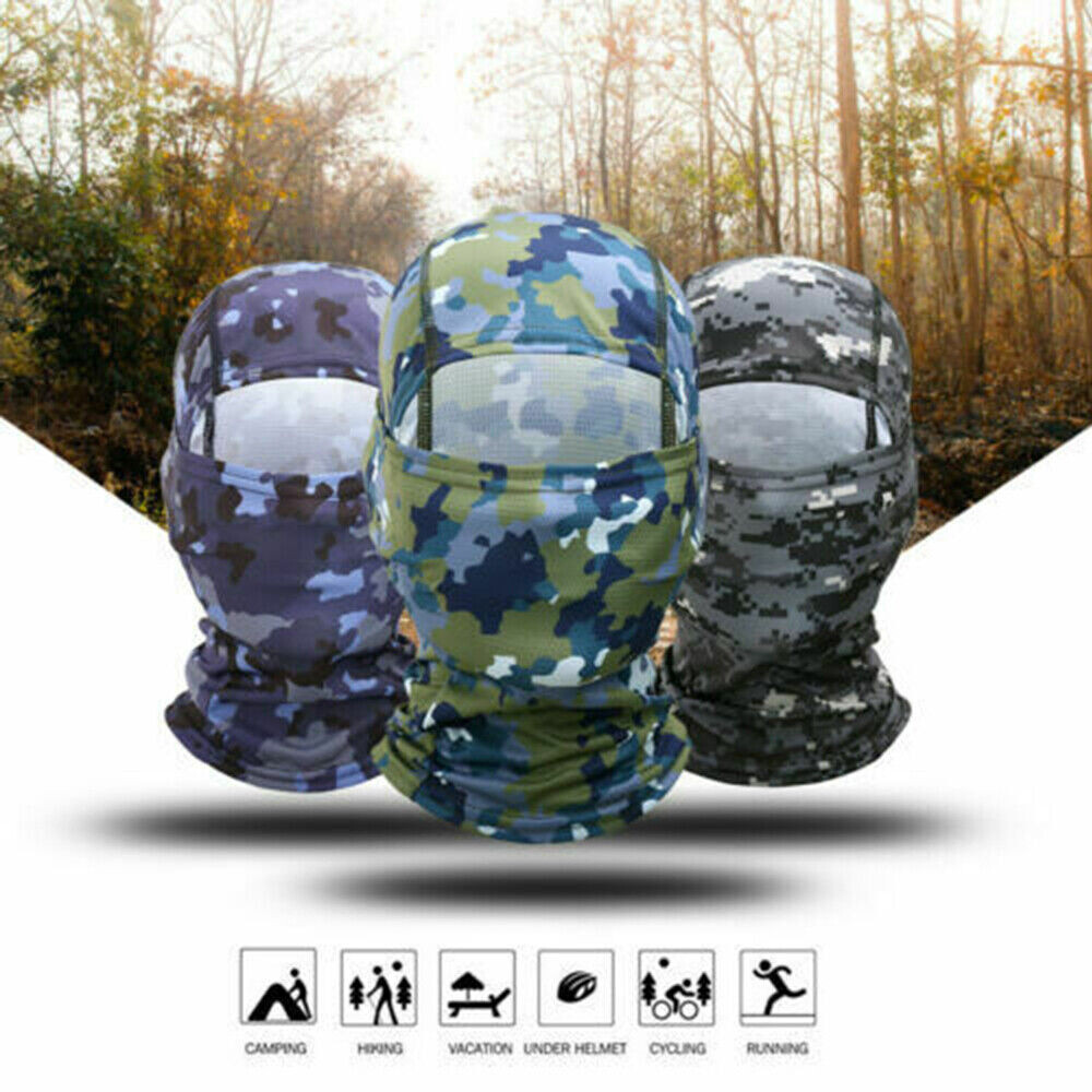 Tactical Camo Balaclava Face Mask Army Military Hunting Hunting Full Face Mask