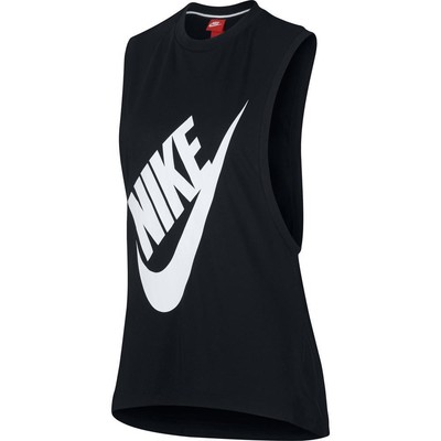Женская винтажная майка Nike Black - L