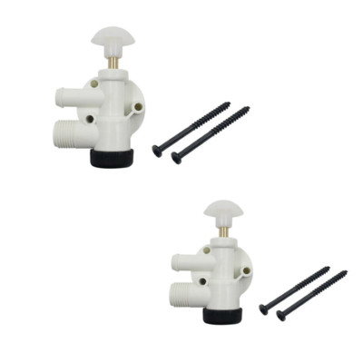2 sets Toilet Water Valve Kit 385314349 For Dometic Sealand 110,111,147,148, 210