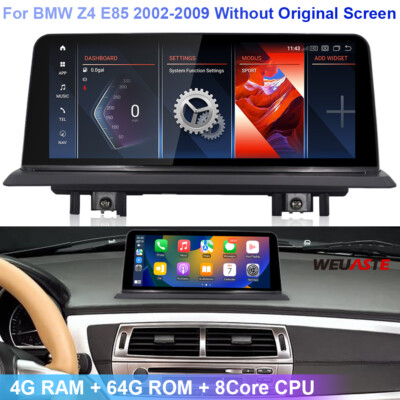 For BMW Z4 E85 2002-2009 Without Original Screen 10.25'' Nav Touch Screen Car GPS