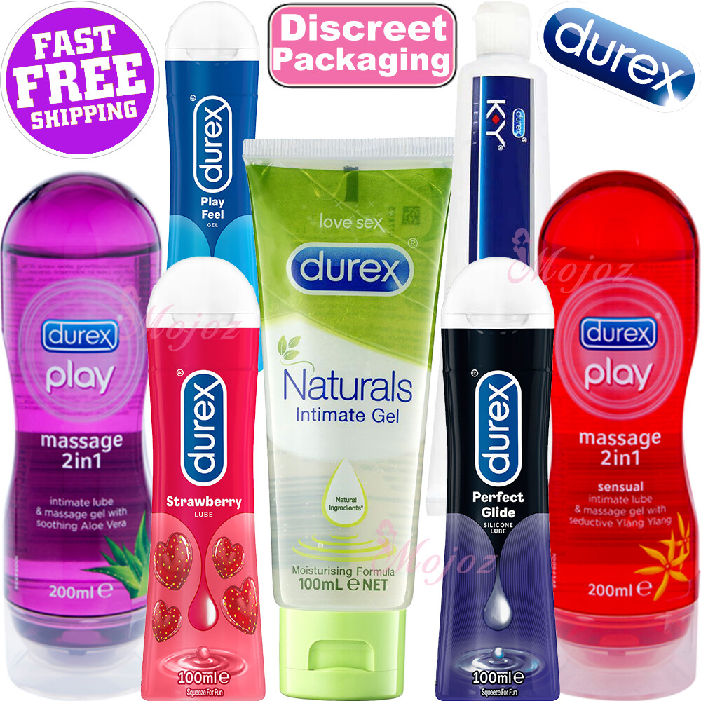 DUREX Play Naturals Glide Flavoured Personal Lubricant Sex Lube Massage