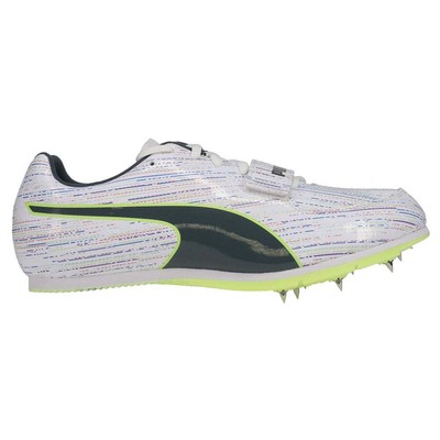 Мужские белые кроссовки Puma Evospeed Long Jump 9 Track, спортивная обувь 376317-01