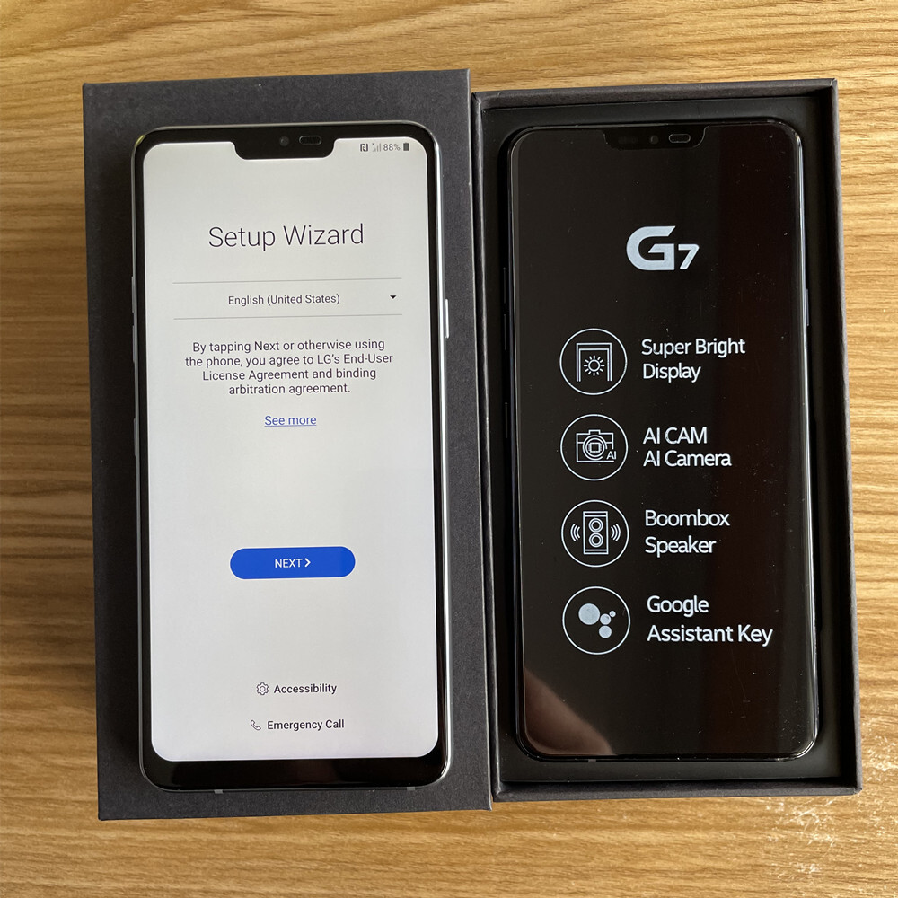 LG Electronics - 美品★LG G7+ ThinQ LMG-710EAW★6GB/128GB 海外版 41swvldkGtL.jpg
