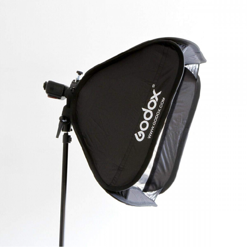 Godox 60x60cm Softbox + S-type Bracket Bowens Holder+ Bag Kit for Camera Flash