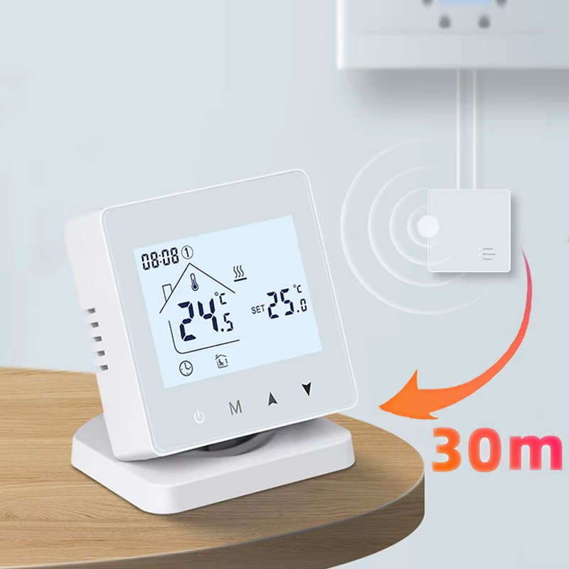 Smart Wireless Thermostat for Gas Boiler Room Heating RF Home Temperature Contro
