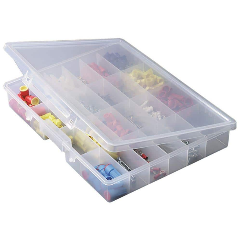 24-Compartments Portable Fixed Small Parts Organizer