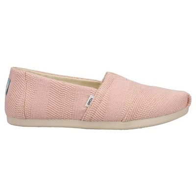 

Женские парусиновые слипоны розового цвета на плоской подошве TOMS Alpargata в стиле кэжуал 10018059T, Розовый, TOMS Alpargata Canvas Slip On
