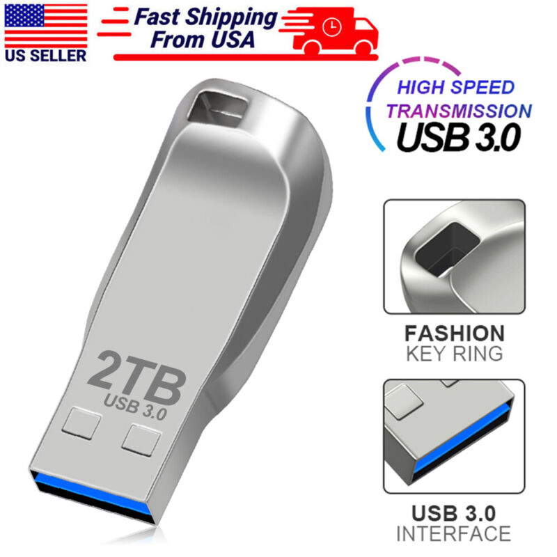 High Speed Usb 3.0 Flash Drive Metal Memory Stick Pen Thumb U Disk For Pc Laptop