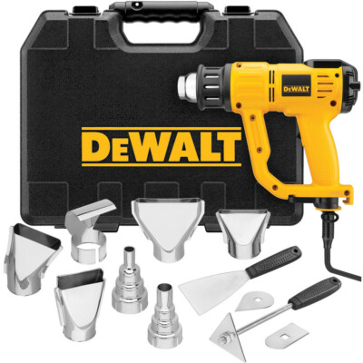 DEWALT Heavy Duty Heat Gun w/ LCD Display & Kitbox D26960K N