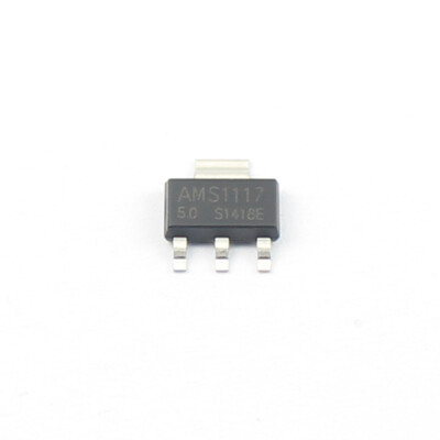 100Pcs AMS1117-5.0 AMS1117 5V 1A IC Low Dropout Voltage Regulator SOT-223