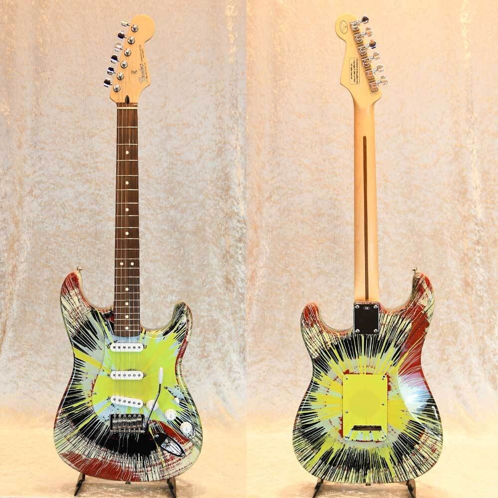 世界300本限定 美品 メンテ済 Fender MEXICO HANABI Fender Mexico HANABI Stratocaster 2003 - Geek IN Box