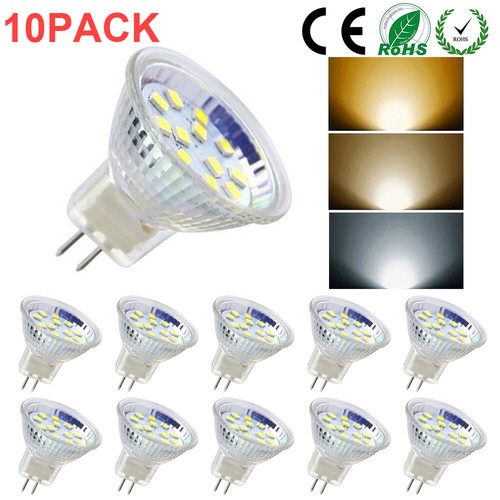 1/4/6/10Pack LED MR11 GU4 Light Bulb 3W/5W Warm/Cool White Spotlight Lamp Lights