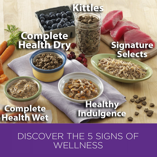 Wellness Healthy Indulgence Natural Grain Free Wet Cat Food, Morsels Tuna, Pouch