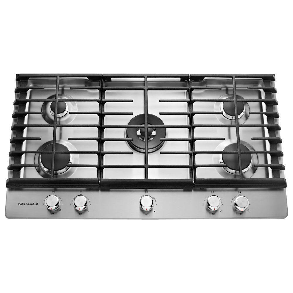 Kitchenaid Kgcp483k 48 In Gas Gas Cooktop For Sale Online Ebay