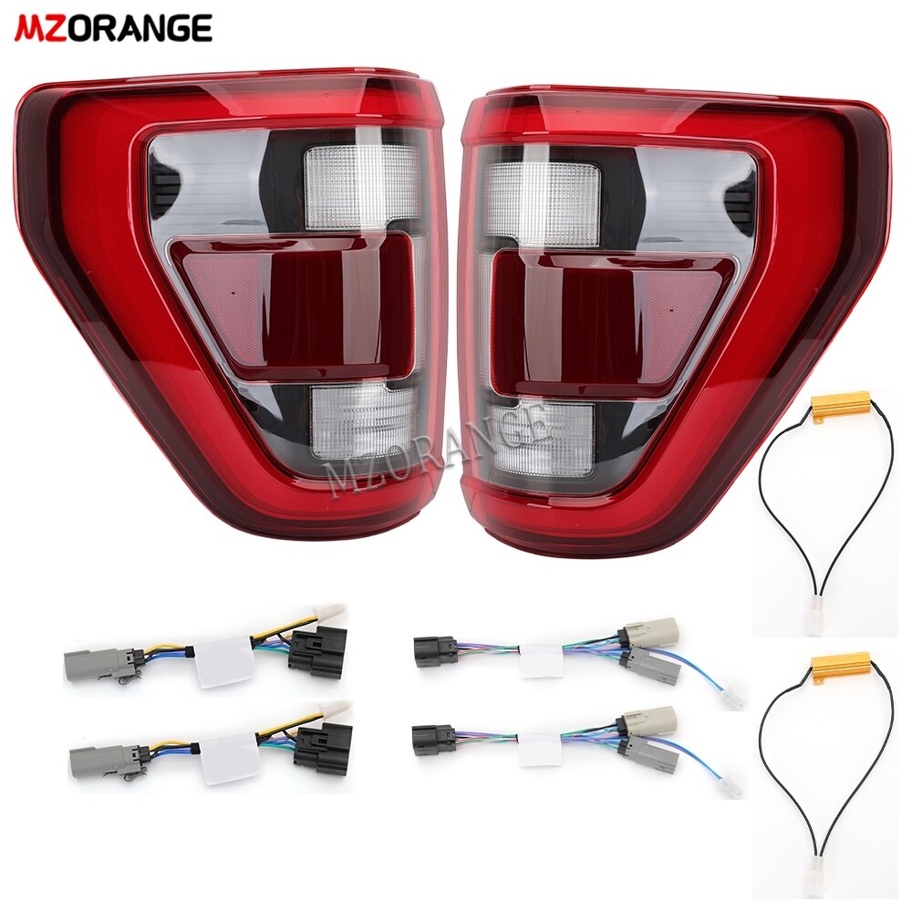 For 2021-2023 Ford F150 XLT Tail Light Lamp (Incandescent Upgrade Raptor Style)