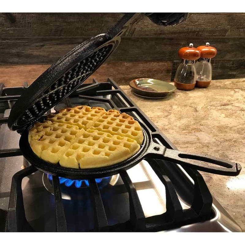 nordic ware cast aluminum stovetop belgian waffler