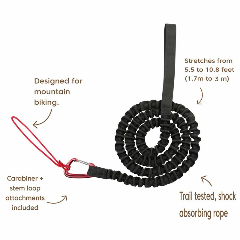 Bicycle Tow Rope Mountain Bike Parent-Child Pull Rope Portable Outdoor Tow Rope&uarr;