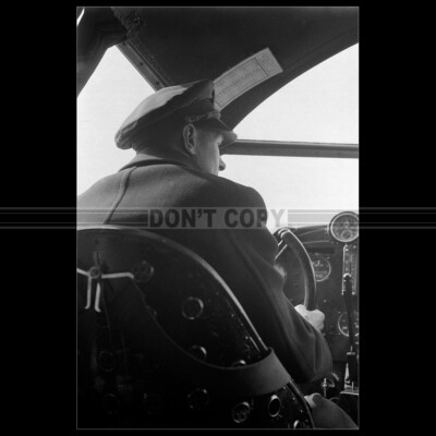 Photo AV.000049 FOKKER F.XX ZILVERMEEUW KLM PH-AIZ 1934 COCKPIT PILOT AIRPLANE