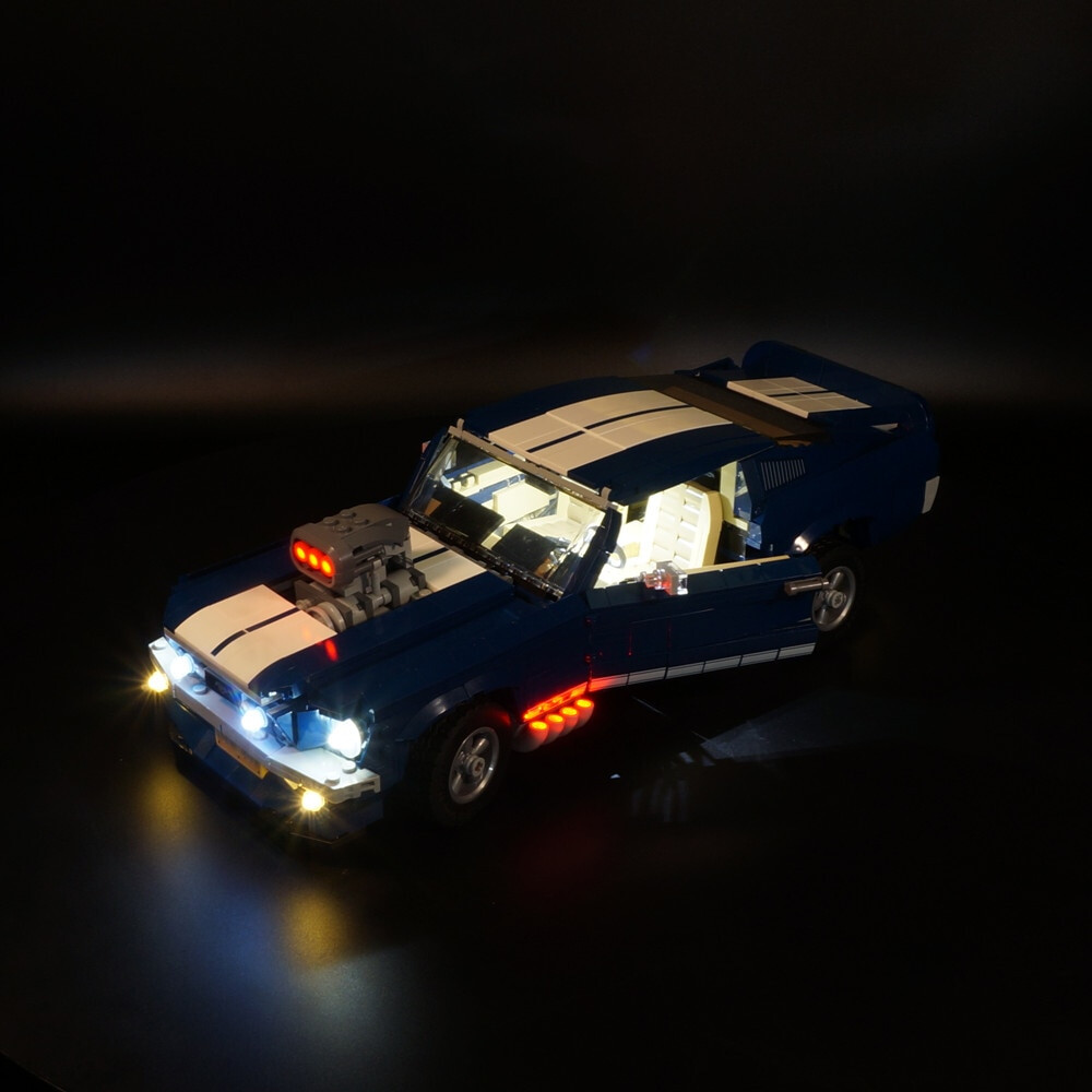 lego ford mustang light kit
