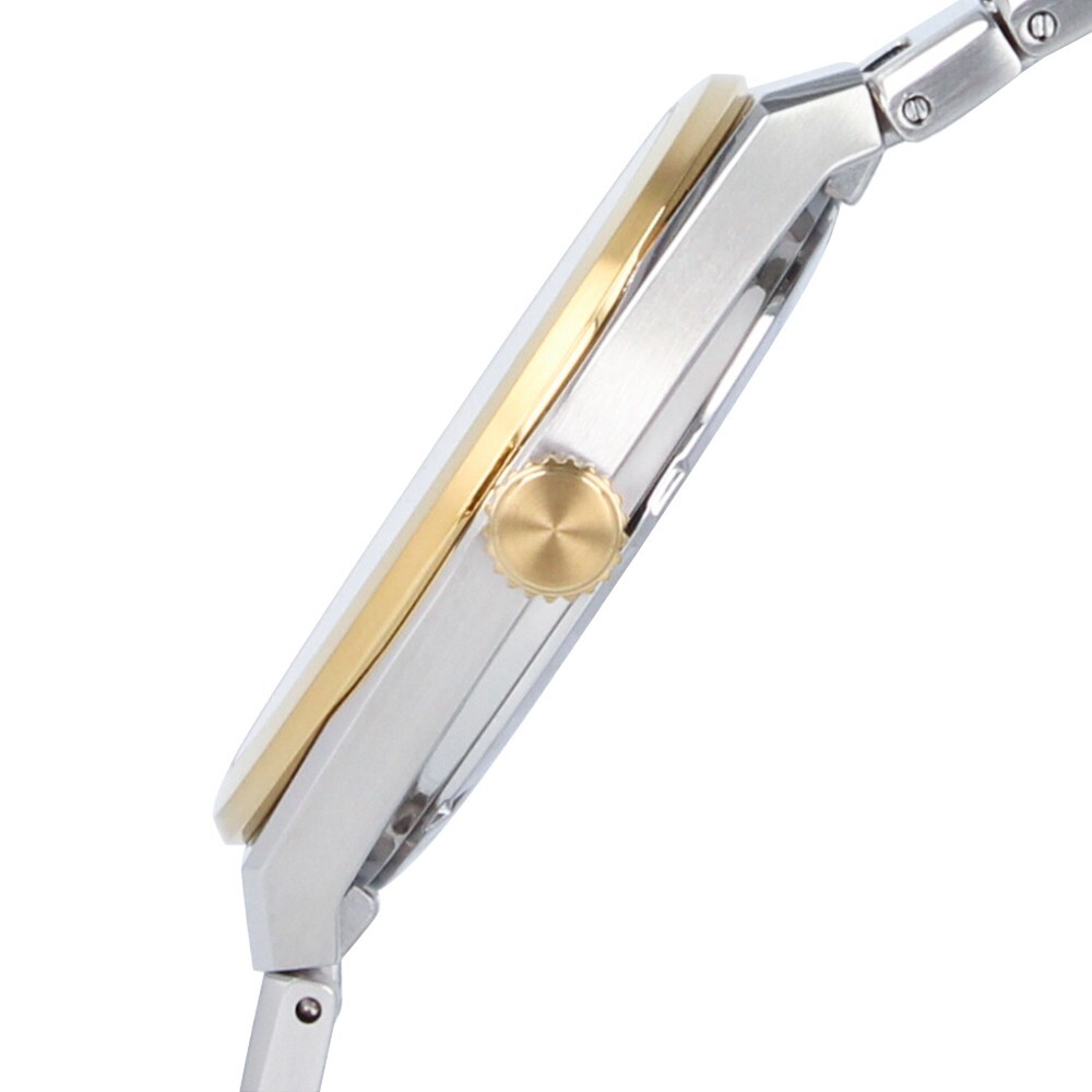 Pre-owned Seiko Sur558p1 Sur558 Men Quartz Analog Stainless Steel Essentials White Dial