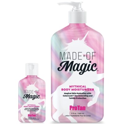 ProTan Made of Magic Body Moisturiser Tanning Extender Lotion Tattoo Care Tan