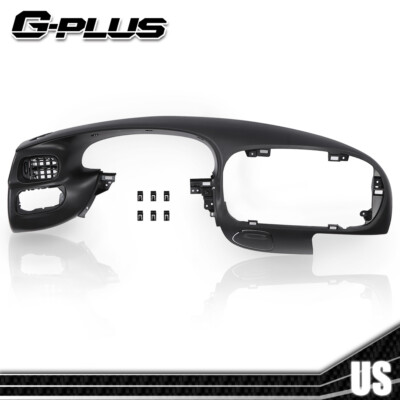 Fit For 97-03 Ford F150 Expedition Instrument Dash Pad Dashboard Bezel Black New