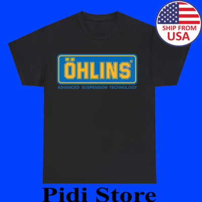 Ohlins Racing Car Tools Men's Black T-Shirt Size S to 3XL