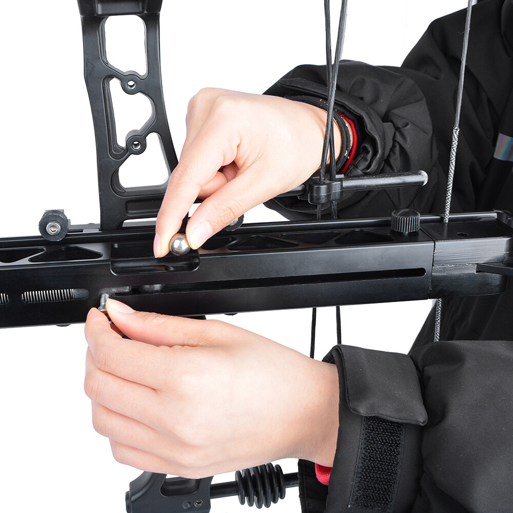 20-70lbs Archery Steel Ball Launcher Rapid Bow Compound Recurve Bow Shooting
