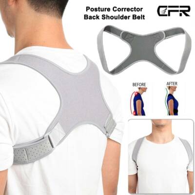 Posture Corrector Men Women Upper Back Brace Clavicle Support Back Straightener