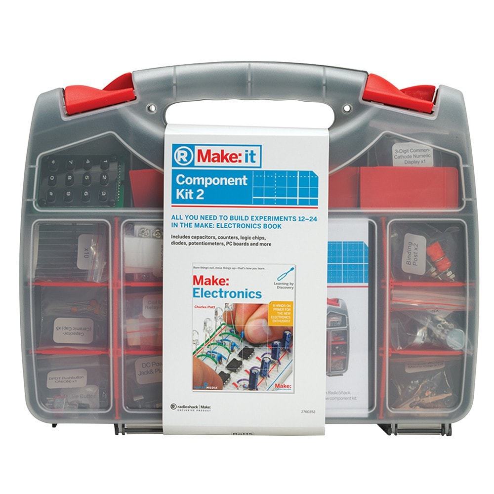 Make: electronics. Набор сопротивлений активный. Pack component. Upgraded electronics fun kit. Stella light.