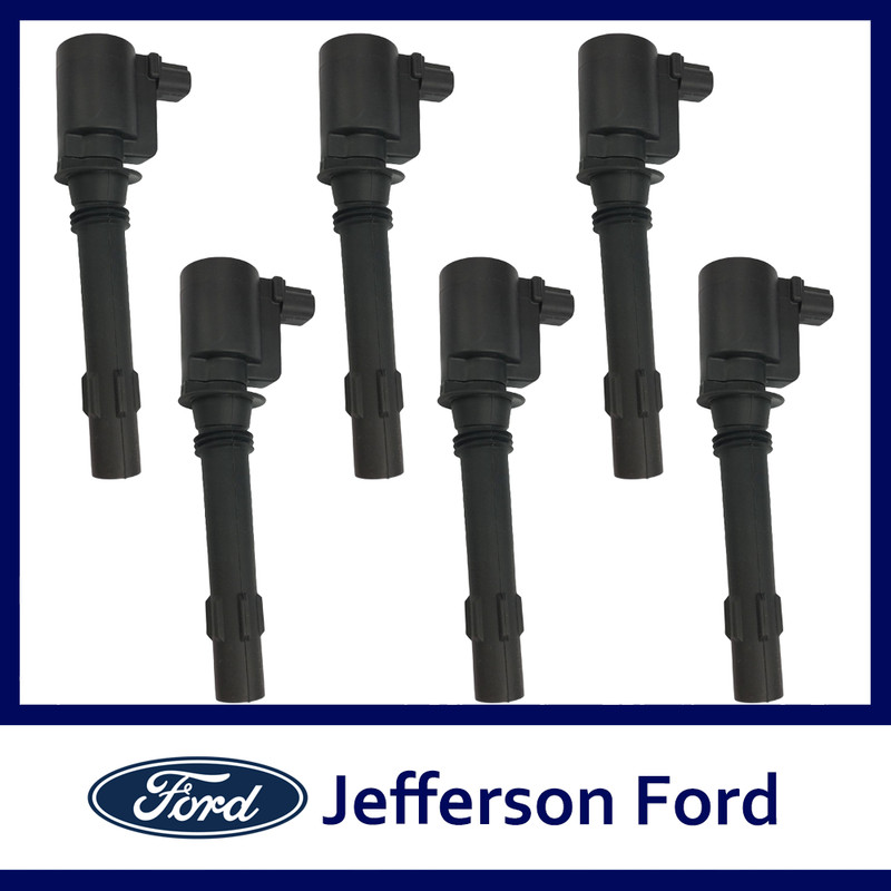 Genuine Ford Ignition Coil Set Of 6 Ba Bf Falcon Sx Sy/Mkii Territory 4.0l 6cyl 