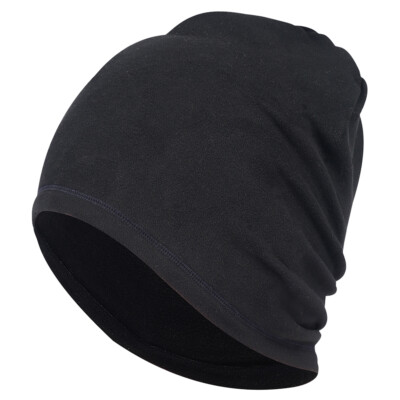 Winter Warm Fleece Beanie Hat Windproof Skull Cap Outdoor Ski Cap for Men Women