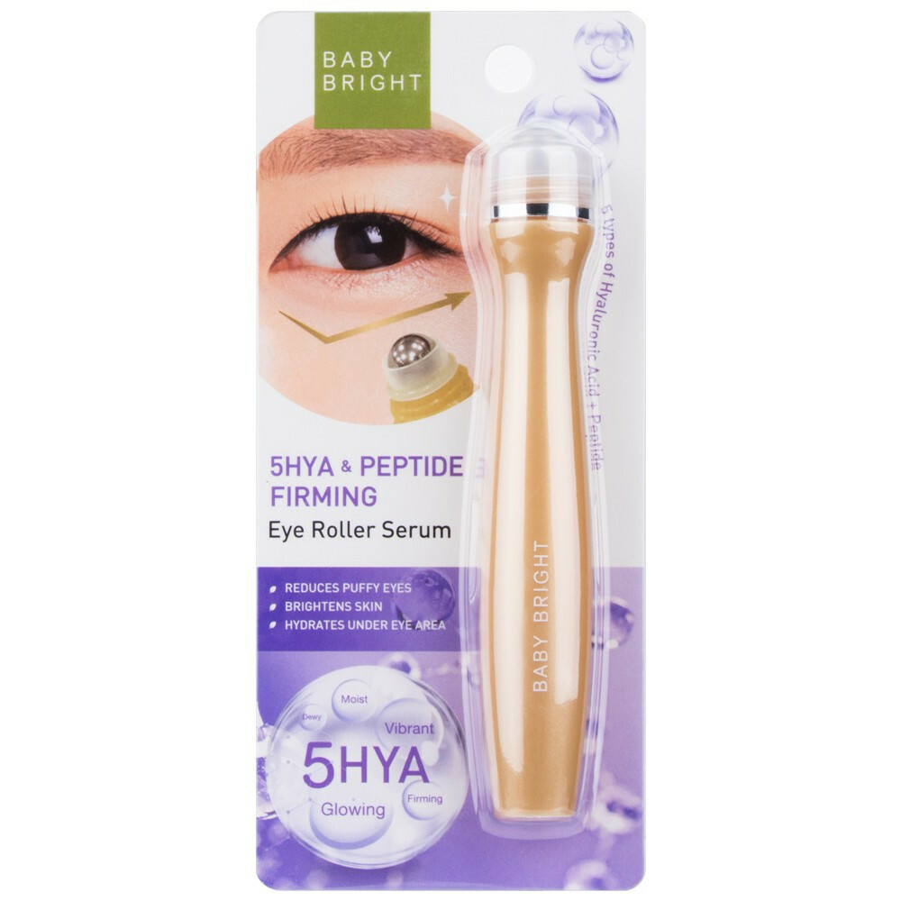 BABY BRIGHT] 5HYA and Peptide Firming Eye Roller Serum 15ml