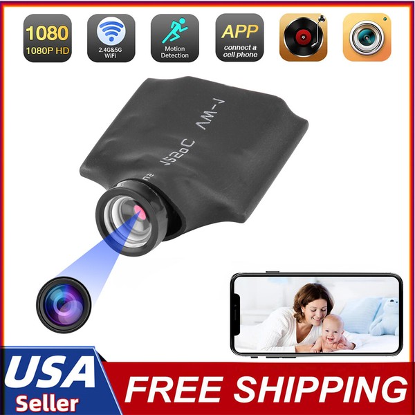 WIFI Wireless IP DIY Camera HD 1080P Micro Smallest Nanny Video Recorder 2.4Ghz