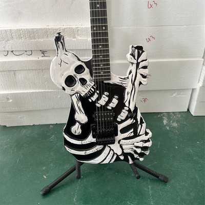 Factory Customized Electric Guitar Irregular Special Body Shape Skeleton