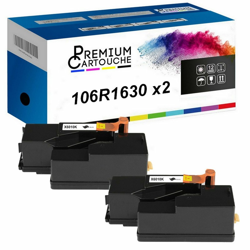 Premium Cartouche X2 Toner 106r01630 106r1630 (Noir) Compatible Xerox