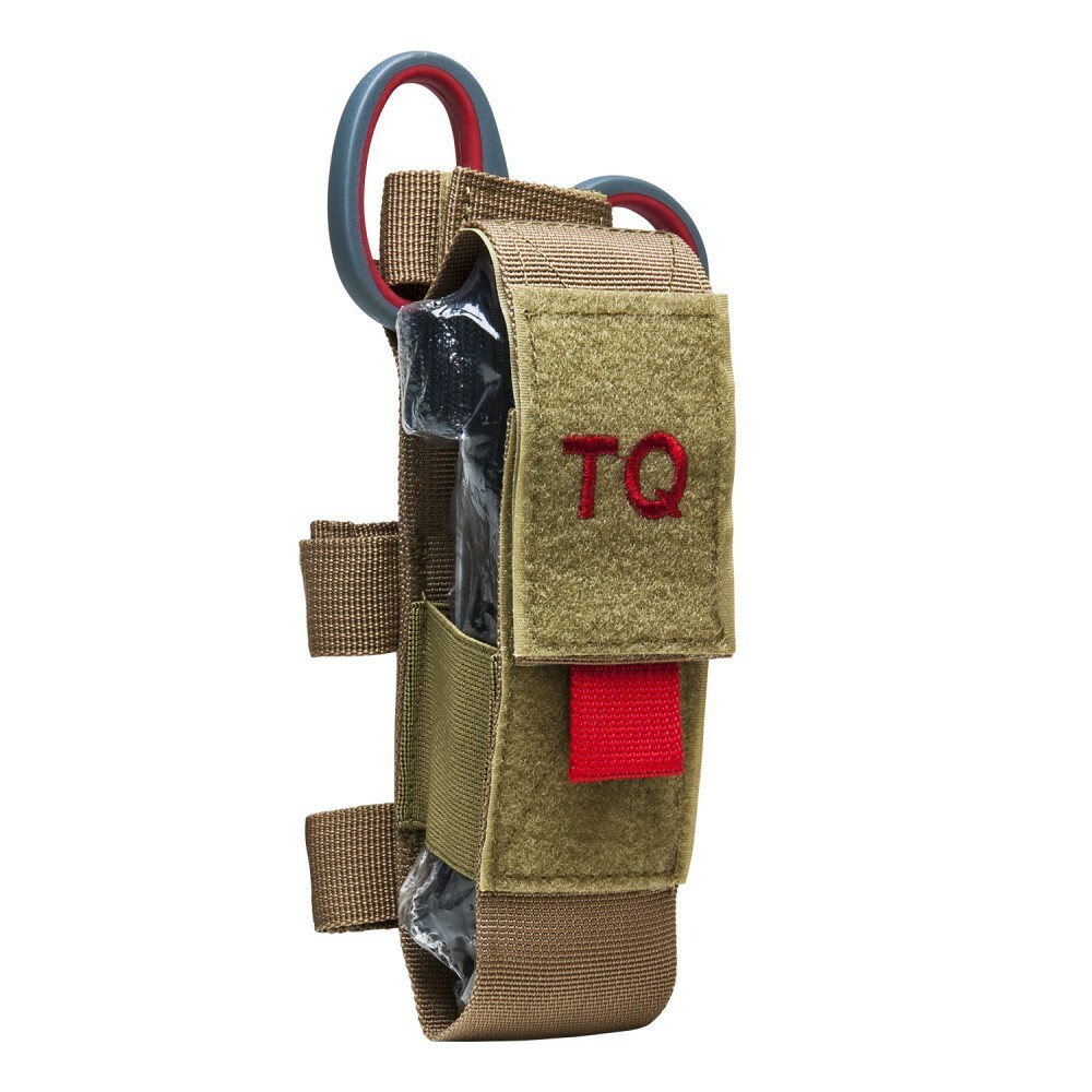 NcStar Tourniquet Trauma Tactical Shear Pouch MOLLE Belt Loop Tan
