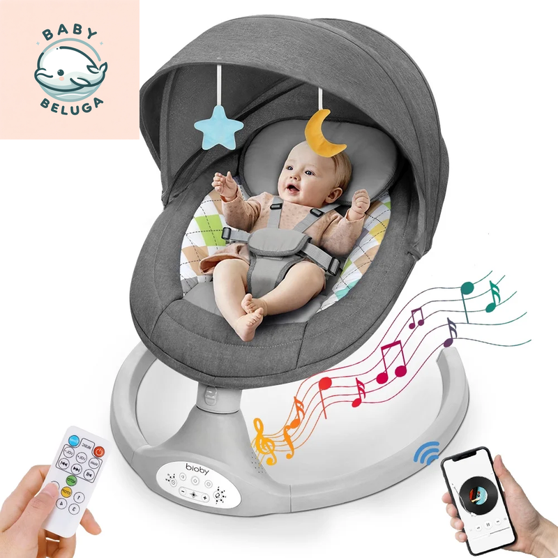 Rocker With Remote Control, 5 Swing Spe