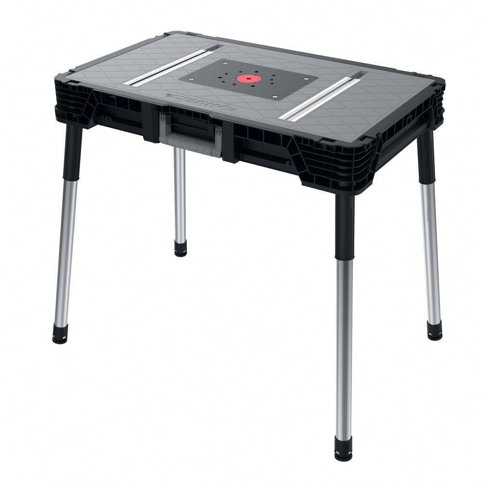 workbench table foldable light weight heavy duty slip