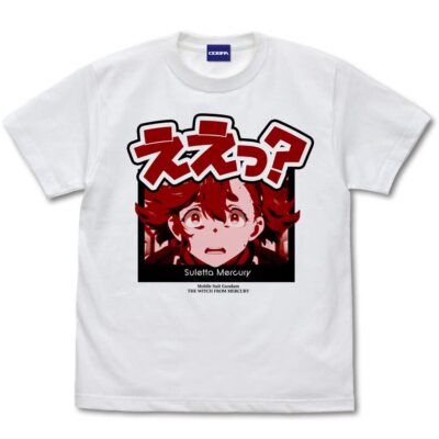 Cospa GUNDAM Witch of Mercury Sleta Eh? T-shirt WHITE L | eBay