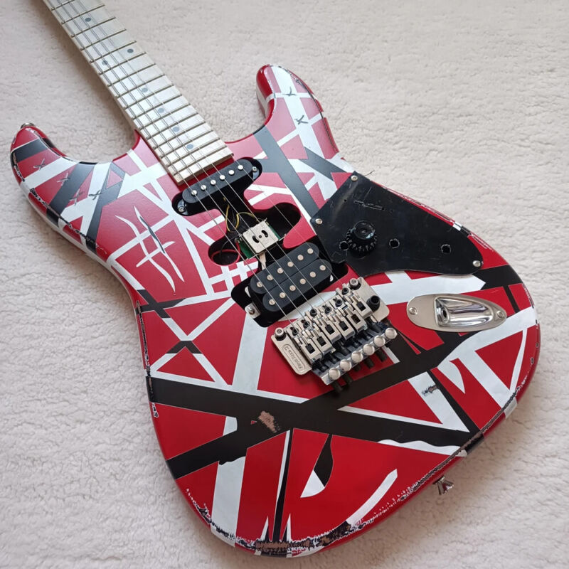 Heavy Heritage Electric Guitar Van Halen Handmade Heritage Guitar Alder Body