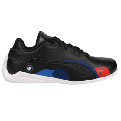 Puma Bmw Mms Drift Cat Delta Lace Up  Youth Boys Black Sneakers Casual Shoes 306
