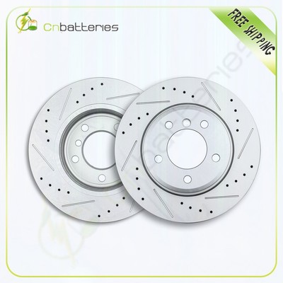 Front Brake Discs Rotors For BMW Z3 Z4 E46 325i 325Ci 325xi 328i 1999-2008