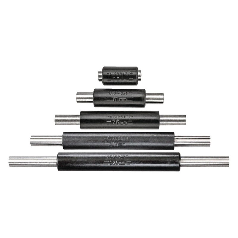 Starrett Micrometer Setting Calibration Standards Set 25mm 50mm 75mm